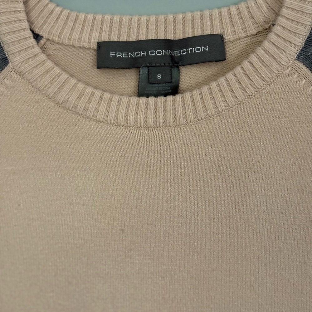 FRENCH CONNECTION Colorblock Raglan Sleeve Sweater - Picture 6 of 9